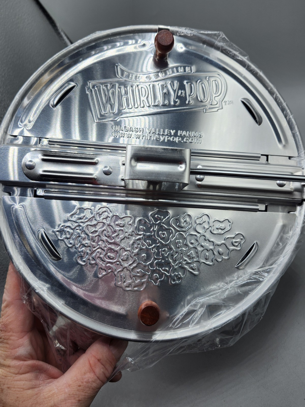 Wabash Valley Farms The Original Whirley Pop 3 Minute Gourmet Popcorn Popper 6Qt