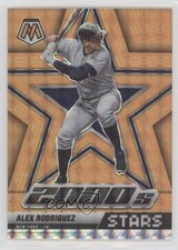 2022 Mosaic 2000's Stars Fluorescent Orange Prizm 21/25 Alex Rodriguez #298 3a1