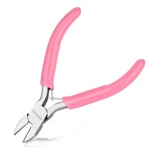 4-Inch Mini Diagonal Cutting Pliers Side Cutters Plier with Spring Small Di...