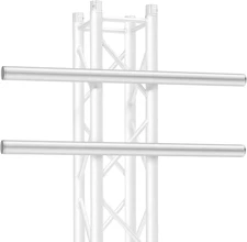 1 Pcs 40 Inch Aluminum Truss Mounting Pole Extension - Dual Clamp Design, Ideal 