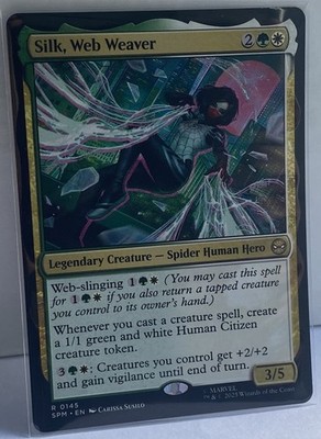 Silk, Web Weaver 145 Marvel's Spider-Man (SPM) MTG engl.