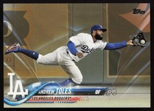 Andrew Toles 2018 Topps Gold #518 #/2018 - Los Angeles Dodgers