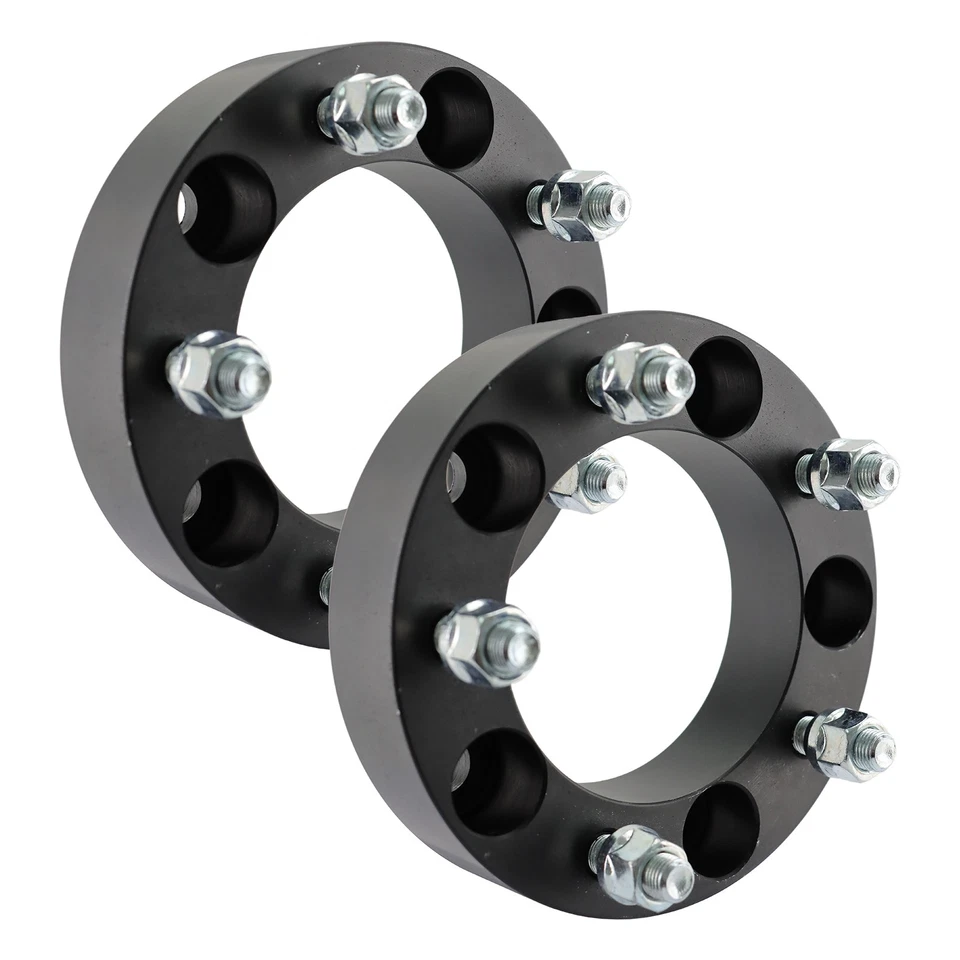 2Pcs 5x5.5" to 5x5.5" Wheel Spacer 1/2"-20 Studs 108mm 1.5" for Ford Ford E-150 Foto 2 de 4