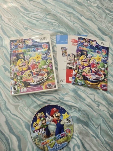 Mario Party 9 (Nintendo Wii  2012) Complete Disc. Manual & Case