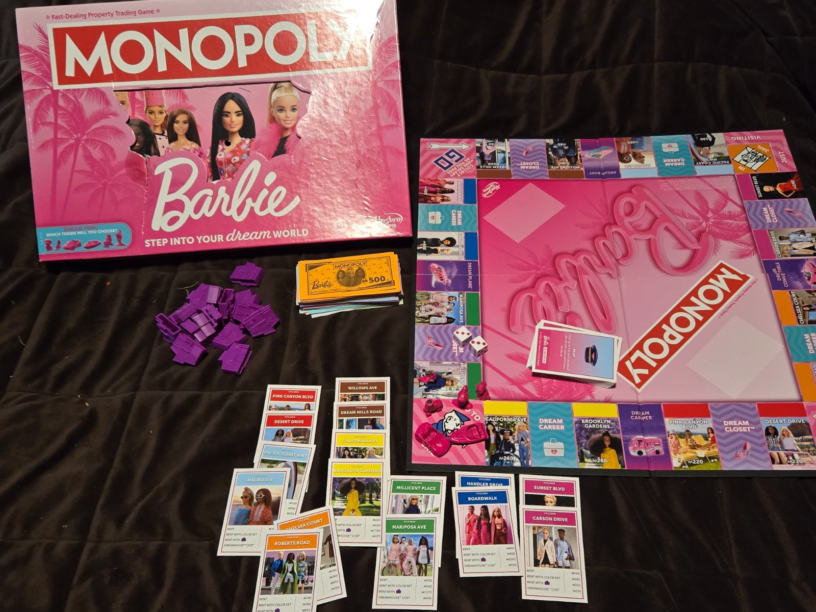 Hasbro Parker Bros Dream Pink!! Complete