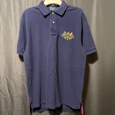Polo Ralph Lauren Yacht Club Mens Blue Marine Supplier Cruiser Division Polo Shi