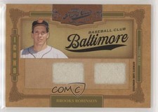 2008 Playoff Prime Cuts Icons Combo Materials 2/5 Brooks Robinson #7 HOF 0bz