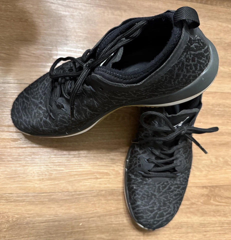 Air Jordan Nike туфли тренер 1 черный антрацит - Мужская США 10 #845403-004 - Изображение 4 из 4