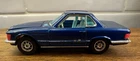 Vintage Corgi Toys 393 Mercedes-Benz 350SL Hardtop Metallic Blue Made in England