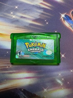 Pokemon Emerald (Nintendo GameBoy Advance, 2005) Authentic Cart Only Dry Battery