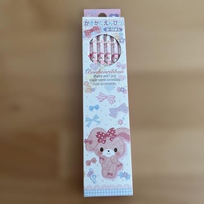 Sanzrio Sanrio BonBon Ribbon Pencil Set 12 pcs B, Brand Sanrio, Bonbon Ribbon,