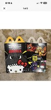 NEW NO FOOD STAINS 2026 McDonald  s Hello Kitty x Godzilla Happy Meal Box Only
