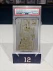 TOM BRADY 2019 PRIZM PRINTING PLATE PSA AUTHENTIC 1/1 INVEST GOAT HOF MVP TB12