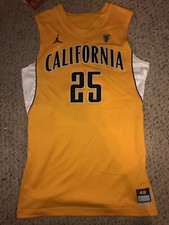 2010 Nike Cal Bears #25 Richard Solomon Game Worn Basketball Jersey