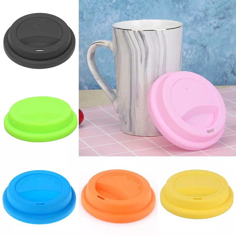 Silicone Tea Cup Coffee Mug Lid Anti-Dust Suction Glass Drink Cover Cap 1pc