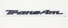 New 1993-2002 Pontiac Firebird Trans Am Door Emblem Letters 93-02 Black 1