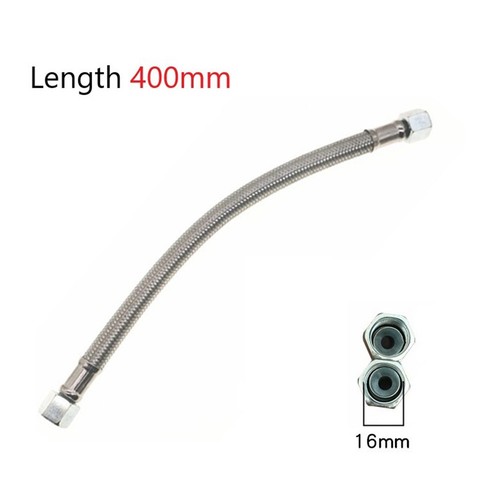 400mm Air Compressor Intake Tube Air Pump Check Valve Stainless Steel Hose New - Picture 21 of 50
