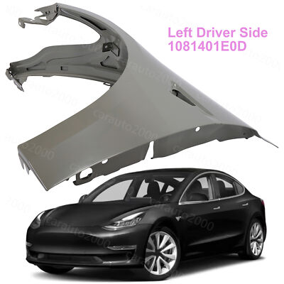 Front Fender TA1240100 Steel Driver Left Side for Tesla Model 3 2017-2023
