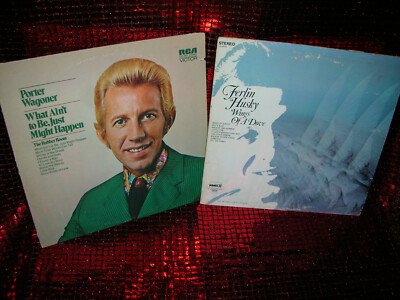 Porter Wagoner + Ferlin Husky / 2 Lp's (sehr gut erh) Country USA 70's