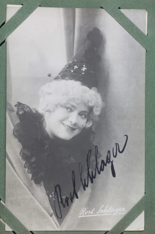 Original Autogrammkarten 199x AK Stummfilm Oper Operette teils signiert ab ~1900 - Bild 4 von 4