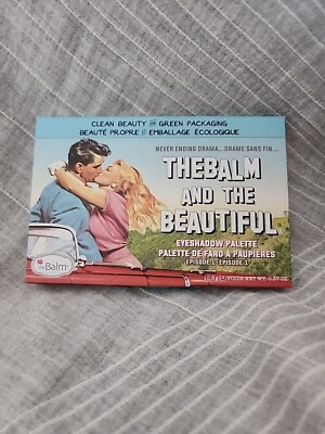 The Balm And the Beautiful Episode 1 Eyeshadow Palette MadeInUSA .37 oz