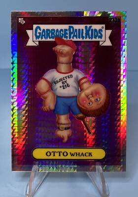 Garbage Pail Kids 213a Otto Whack Prism Refractor (#'d 024/199