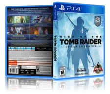 Rise of the Tomb Raider - Replacement PS4 Cover and Case. NO GAME!!