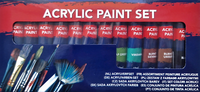 Acrylfarbe Farbset 12 X 12Ml Tuben Farben Malset