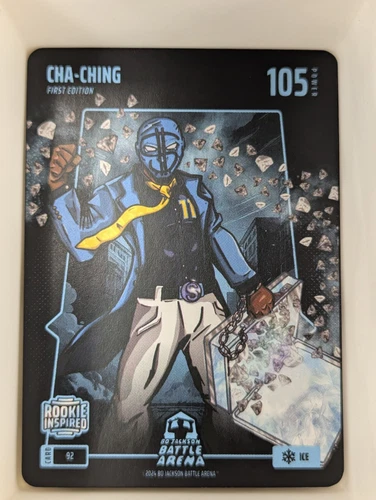 BO JACKSON BATTLE ARENA - ICE - First Edition CHA-CHING #92 Jackson Chourio