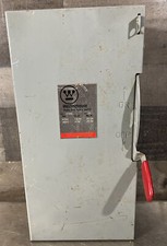 Westinghouse HFN361 Fusible HD Safety Switch 600VAC 30AMP Type 1 Enclosure 20HP