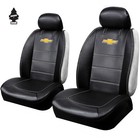⭐️⭐️⭐️⭐️⭐New Faux Leather Car Truck SUV Seat Covers For Chevrolet Universal Fit
