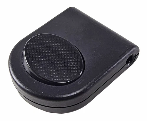 Foot switch, 3 pole, 250V, 3A, both wires are switched, screw connection