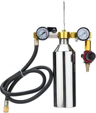 Auto Fuel Injector Cleaner Tool Kit Fuel Injector Tester Tool Pressure 0-220PSI