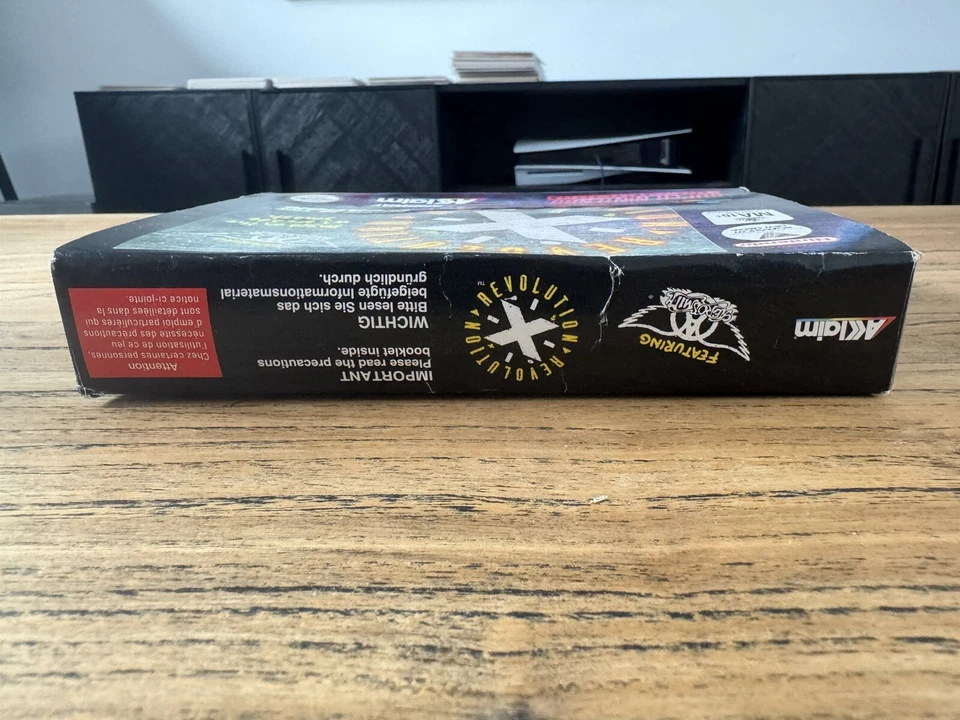 Revolution X Nintendo SNES PAL Version Boxed  Featuring Aerosmith🔥🔥🔥 - Image 4 of 4