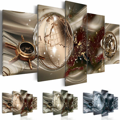 ABSTRACT JOURNEY COMPAS Canvas Wall Art Image Photo Print a-C-0030-b-n