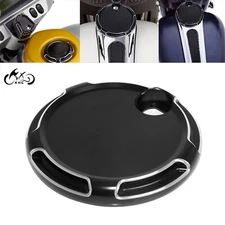 Fuel Gas Tank Door Cover Cap For Harley Touring Electra Street Road Glide 08-23
