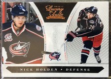 2010-11 NICK HOLDEN PANINI LUXURY SUITE ROOKIES #189 BLUE JACKETS #774/899