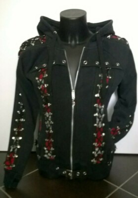 HOODED SWEATSHIRT, SKULL, fit M (Germany) (42-44) - list  89.00