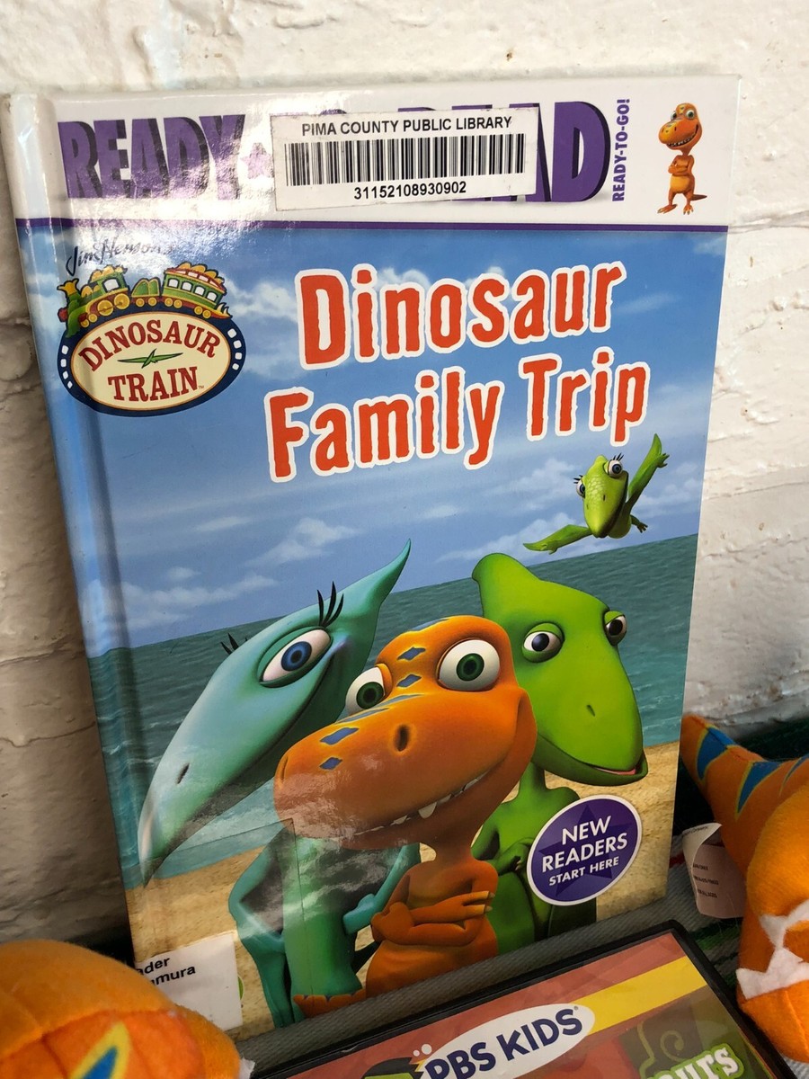 Jim Henson's Dinosaur Train Stuffed Animal Ready Read Family Trip