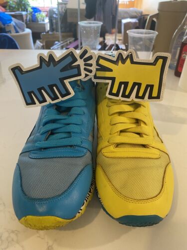 Reebok Keith Haring  sneakers. Size US 9/EU 42 2013 model rare. - Picture 1 of 6