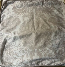 Pair of Christian Lacroix European Pillow Sham Cover. 22x22