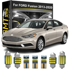 12x Interior LED Light Bulbs License plate For FORD Fusion 2013 2014-2020