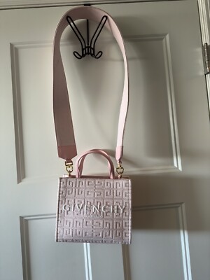 Givenchy G-Tote Canvas Mini Pink