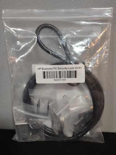 HP Business PC Desktop Security Lock V2 Kit Hardware Locking Cable 822537-001 - Afbeelding 2 van 15