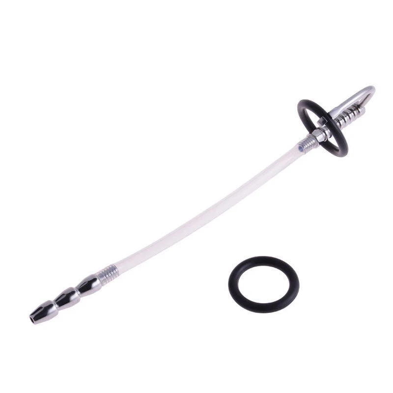 Metal Penis Plug Stretcher BDSM Dilator Device Stainless Steel for Male Sex Toys - Image 4 of 4