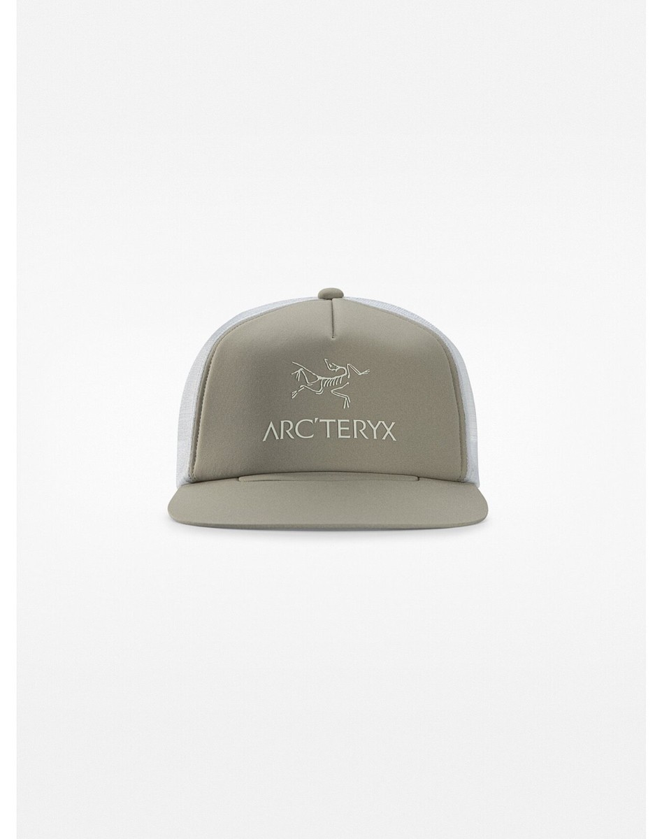 BRAND NEW w/ TAGS!* Arc'teryx Logo Flat Brim Trucker Hat in Forage