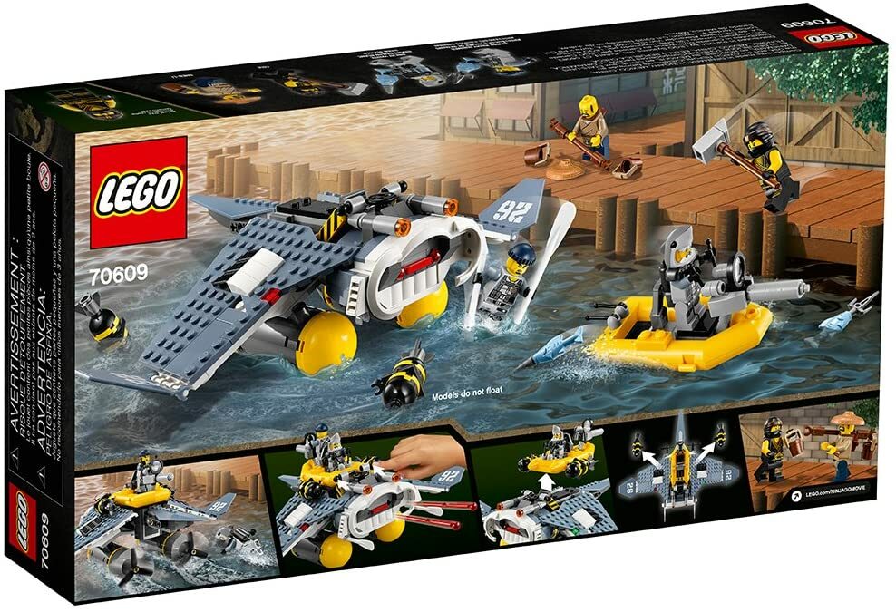 LEGO Ninjago 70609 Manta Ray Bomber NEW/SEALED BOX/Retired | eBay