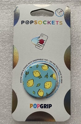 PopSockets PopGrip Phone Grip Stand Swappable Top Be My Zest