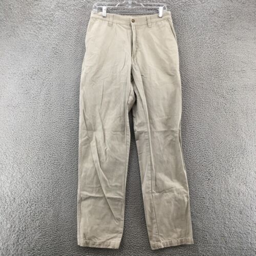 Columbia Carpenter Pants Mens 30 (Actual 30x34) Beige Straight Mid Rise Casual