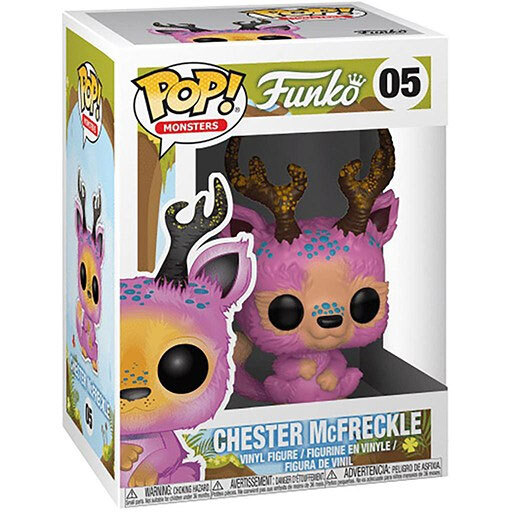 Funko Pop! Monsters Wetmore Forest Vinyl Figure - Chester Mcfreckle #05 - Nm/M